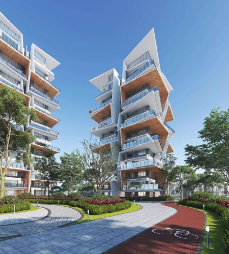 Modern Residential Complex 3ds max vray exterior s