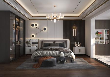 Bedroom 3ds max vray interior scene model 0019