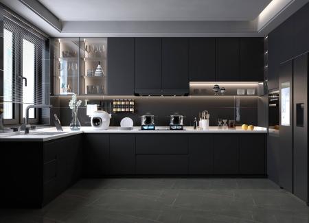 Kitchen 3ds max vray interior scene model 0054