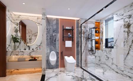 Bathroom 3ds max vray interior scene model 0075