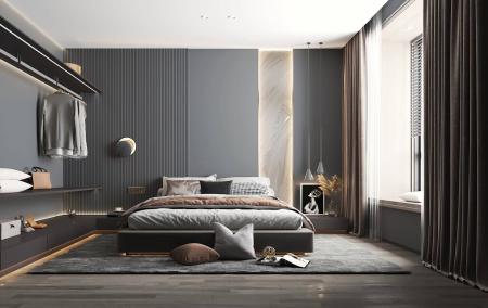 Bedroom 3ds max vray interior scene model 0024