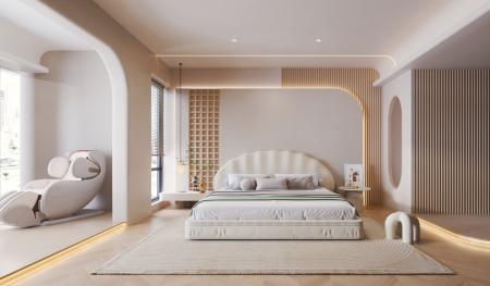 Bedroom 3ds max vray interior scene model 0085