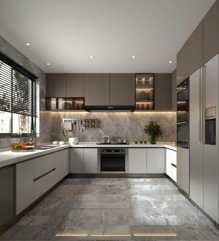 Kitchen 3ds max vray interior scene model 0007