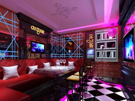 Karaoke room 3ds max vray interior scene model 001