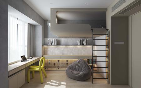 Children room 3ds max vray interior scene model 00