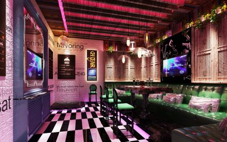 Karaoke room 3ds max vray interior scene model 003