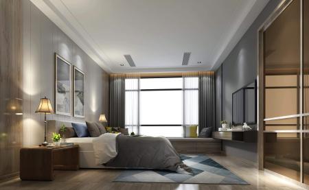 Bedroom 3ds max vray interior scene model 0121