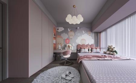 Children room 3ds max vray interior scene model 00