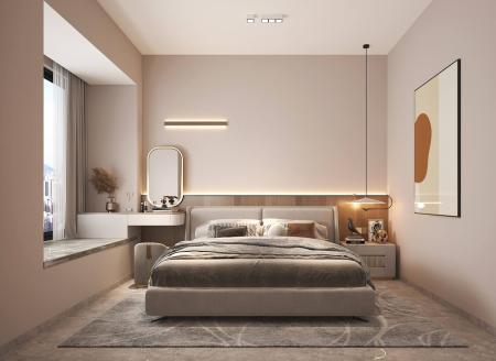 Bedroom 3ds max vray interior scene model 0113