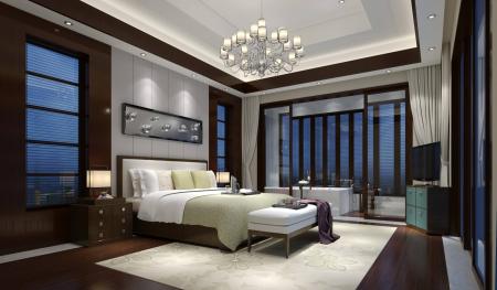 Hotel single room 3ds max vray interior scene mode