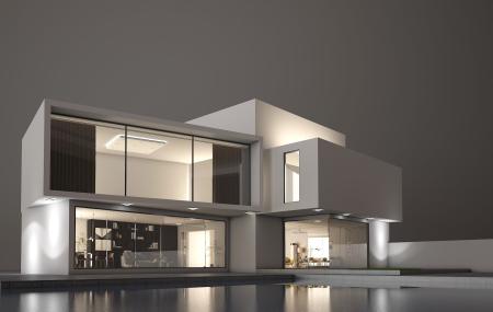 Villa 3ds max vray exterior scene model 0063