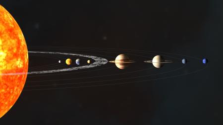 Solar system 3ds max Vray exterior scene model 001