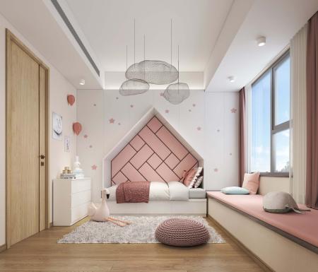 Children room 3ds max vray interior scene model 00