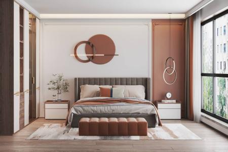 Bedroom 3ds max vray interior scene model 0052