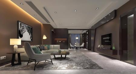 Living room 3ds max vray interior scene model 0148