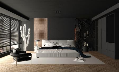 Bedroom 3ds max vray interior scene model 0092