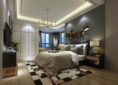 Bedroom 3ds max vray interior scene model 0123