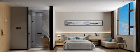 Hotel room 3ds max vray interior scene model 0031