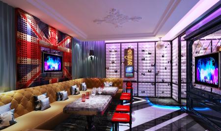 Karaoke room 3ds max vray interior scene model 001