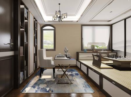 Home office 3ds max vray interior scene model 0003