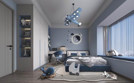 Children room 3ds max vray interior scene model 00