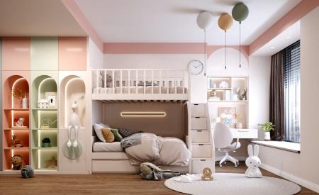 Children room 3ds max vray interior scene model 00