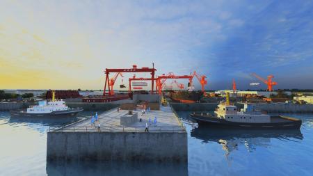 Port 3ds max Vray exterior scene model 0004