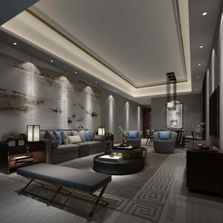 Living room 3ds max vray interior scene model 0167