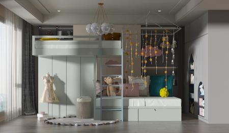 Children room 3ds max vray interior scene model 01