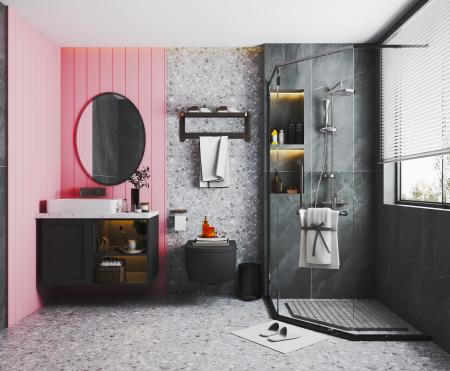 Bathroom 3ds max vray interior scene model 0036