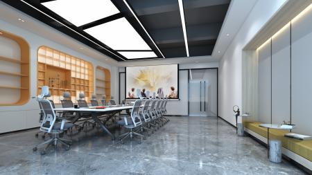 Meeting room 3ds max vray interior scene model 006