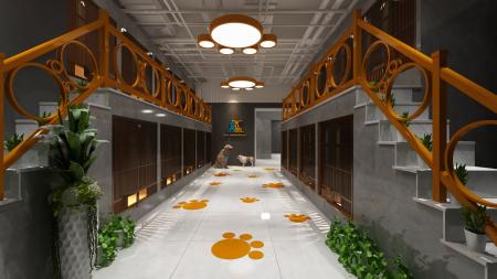 Pet Shop 3ds max vray interior scene model 0001