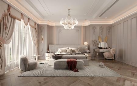 Bedroom 3ds max vray interior scene model 0068