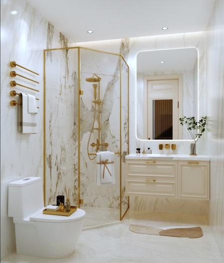Bathroom 3ds max vray interior scene model 0087