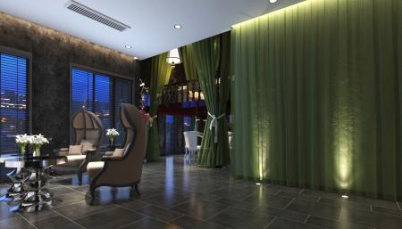 Clubhouse 3ds max vray interior scene model 0001