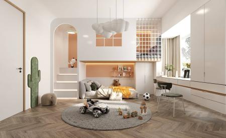 Children room 3ds max vray interior scene model 00