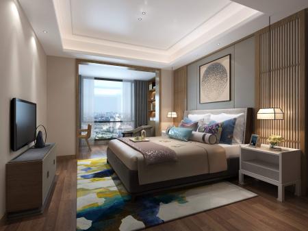 Bedroom 3ds max vray interior scene model 0125