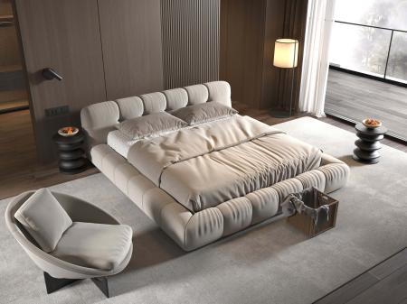 Luxury Bedroom 3ds max vray interior scene model 0