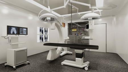 Operating room 3ds max vray interior scene model 0