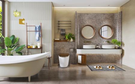 Bathroom 3ds max vray interior scene model 0038