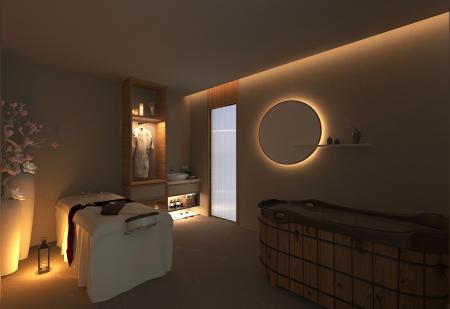 Spa 3ds max vray interior scene model 0016