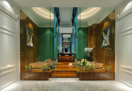 Spa 3ds max vray interior scene model 0029