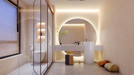 Bathroom 3ds max vray interior scene model 0065