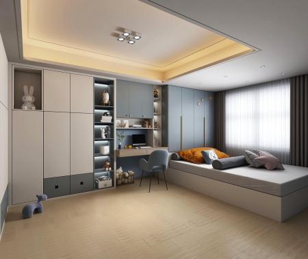 Children room 3ds max vray interior scene model 00