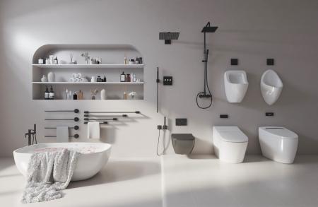 Bathroom 3ds max vray interior scene model 0082