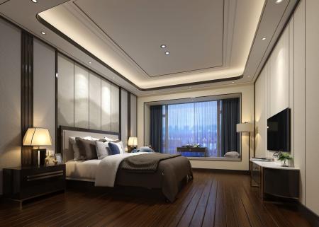 Bedroom 3ds max vray interior scene model 0104