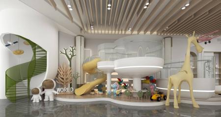 Kindergarten 3ds max vray interior scene model 002