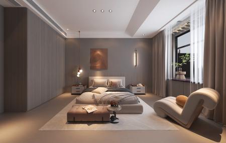 Bedroom 3ds max vray interior scene model 0095