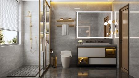 Bathroom 3ds max vray interior scene model 0041