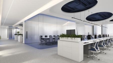 Office 3ds max vray interior scene model 0081